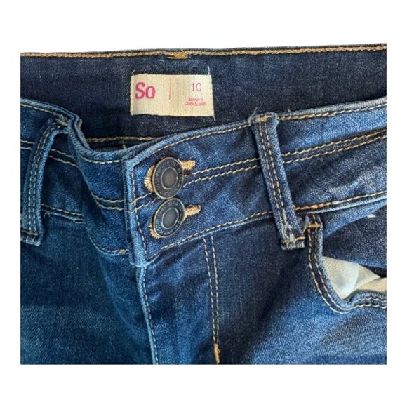 SO Girl's Skinny Jeans - Size 10 (2339) - Picture 2 of 3